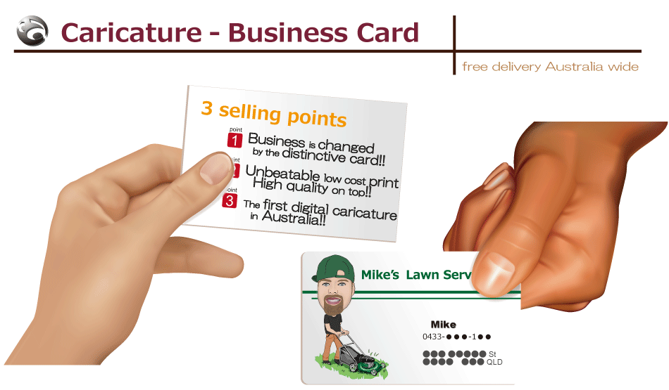 Caricature Business card