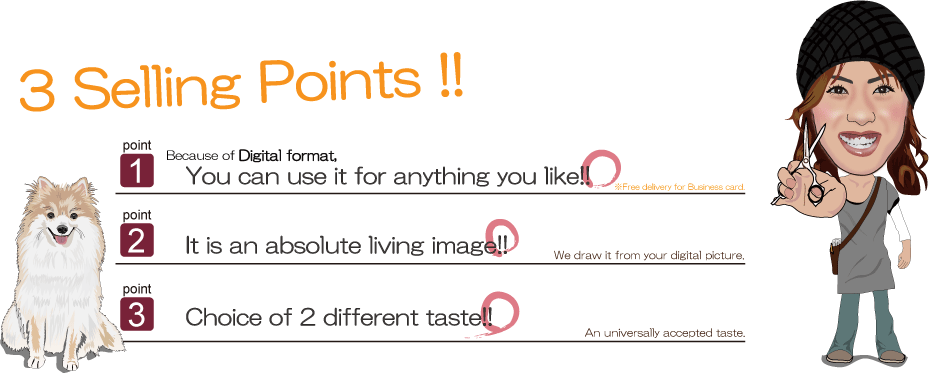 3 selling points!
